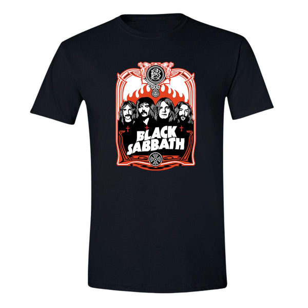 Playera Hombre Rock Black Sabbath Banda 869N