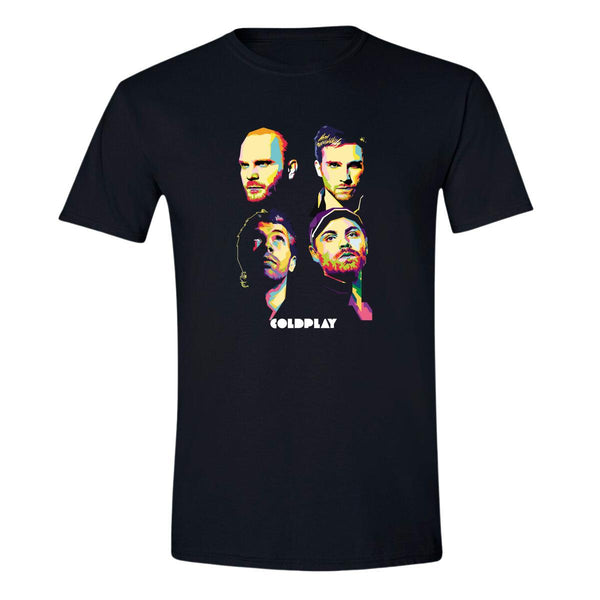 Playera Hombre Rock ColdPlay Ilustración 885N