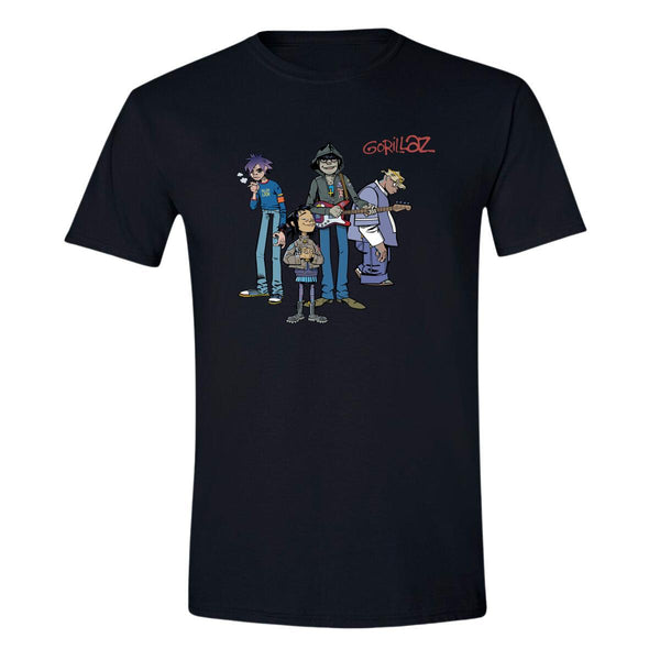 Playera Hombre Rock Gorillaz Póster 893N