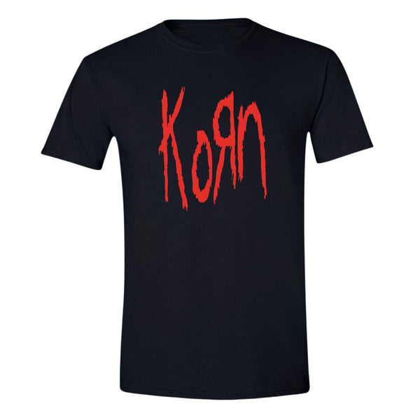 Playera Hombre Rock Korn Logo 901N