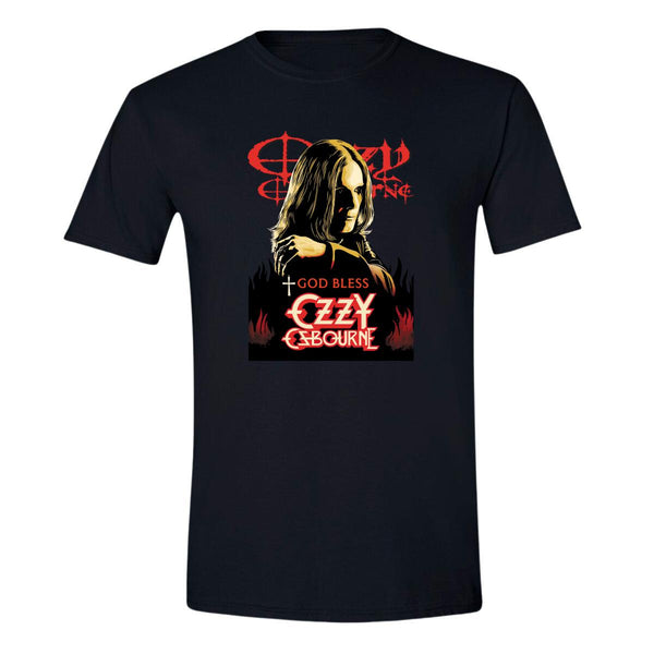 Playera Hombre Rock Ozzy Osbourne God bless 916N