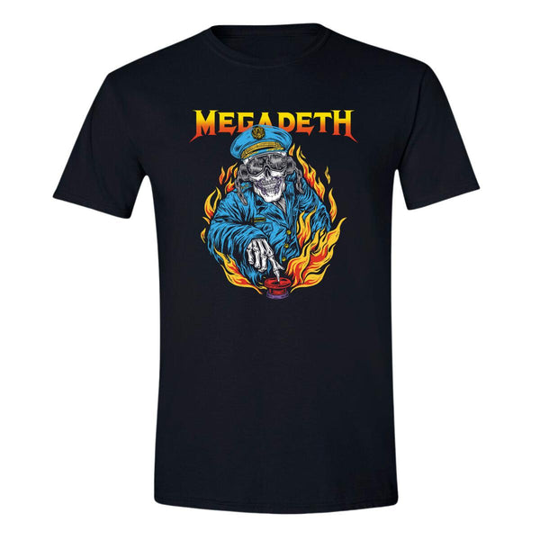 Playera Hombre Rock Megadeth Póster 935N