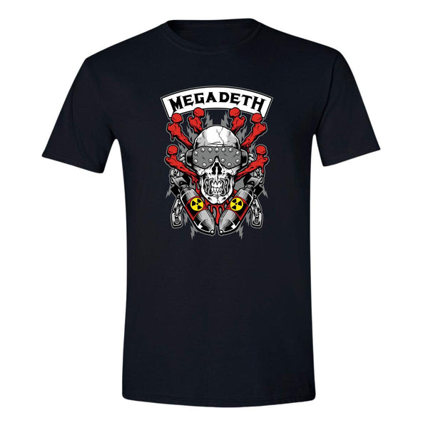 Playera Hombre Rock Megadeth Ilustración 937N