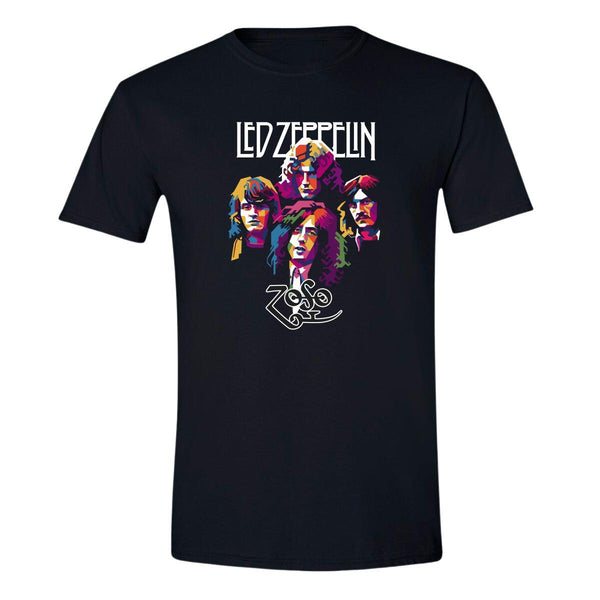 Playera Hombre Rock Led Zeppelin Ilustración Zoso 942N