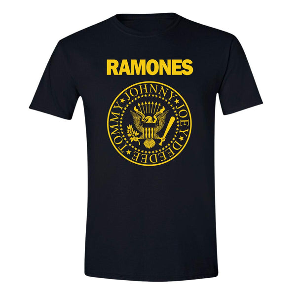 Playera Hombre Rock Ramones Logo 968N