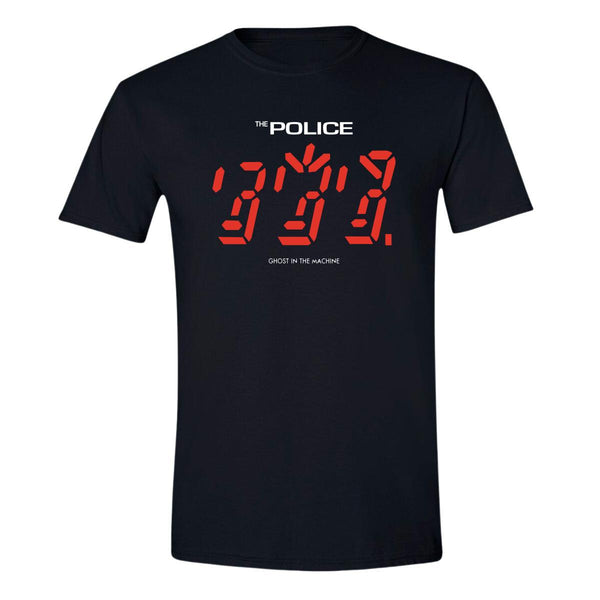 Playera Hombre Rock The Police Ghost in the machine 989N