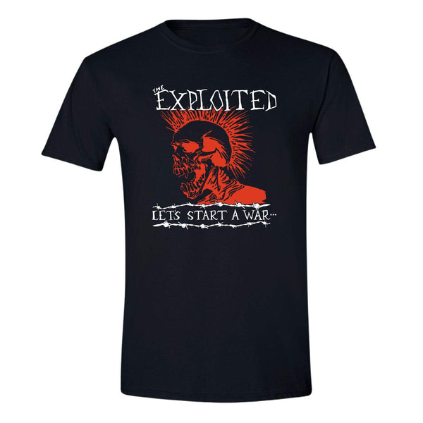 Playera Hombre Rock The Exploited Let's star a war 1001N