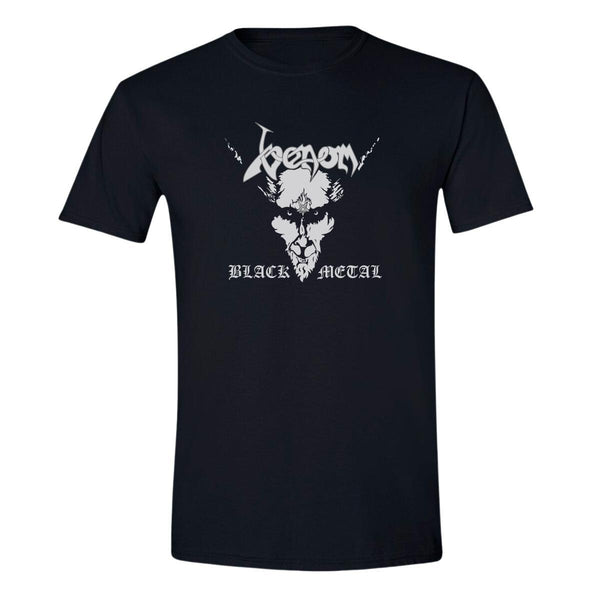 Playera Hombre Rock Venom Black Metal 1009N