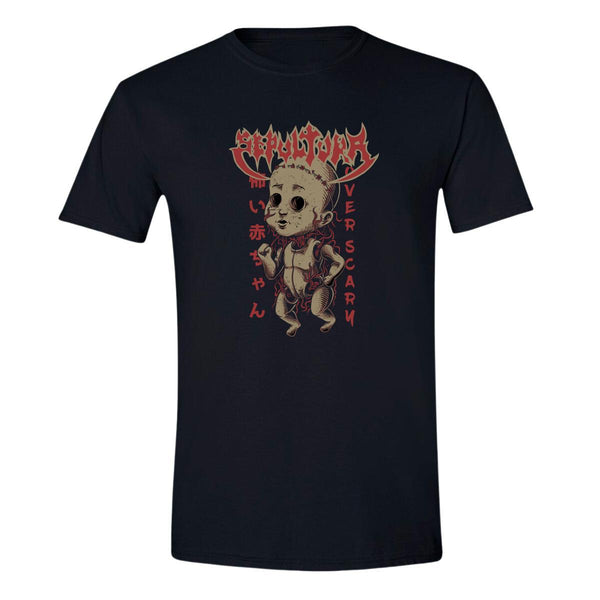 Playera Hombre Rock Sepultura Doll 1011N