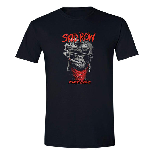 Playera Hombre Rock Skid Row Monkey Business 1014N