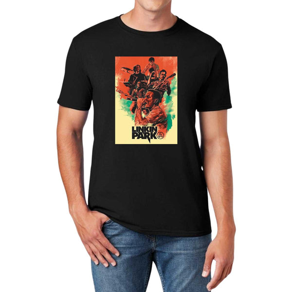 Playera Hombre Rock Linkin Park Ilustración 1166