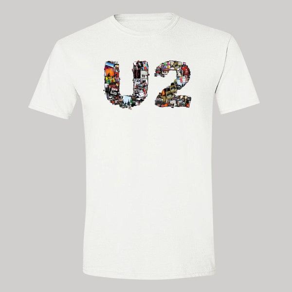 Playera Hombre Rock U2 Portadas Discos 000620B