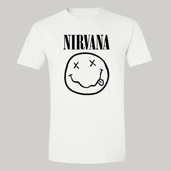 Playera Hombre Rock Nirvana Smiley 727B