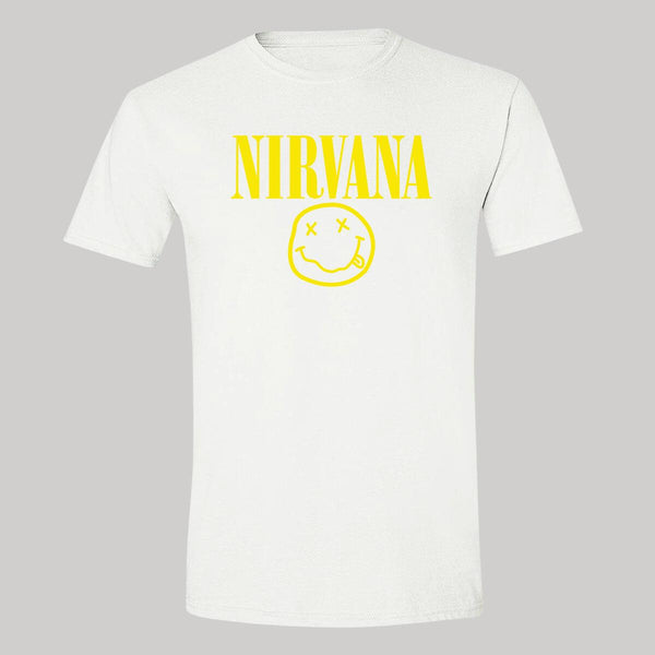 Playera Hombre Rock Nirvana Logo 730B