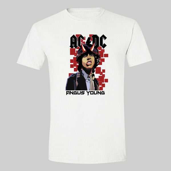 Playera Hombre Rock AC/DC Angus young 842B