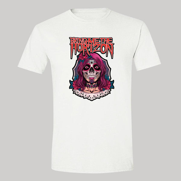 Playera Hombre Rock Bring me the horizon Calavera 861B