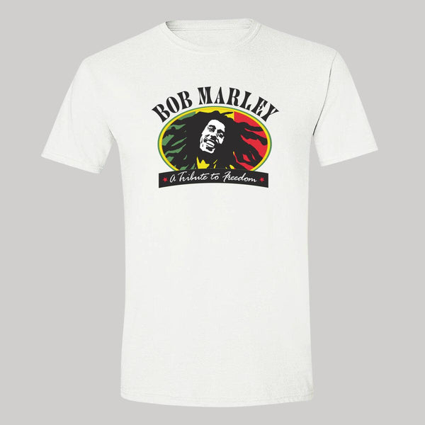 Playera Hombre Rock Bob Marley A tribute to freedom 883B