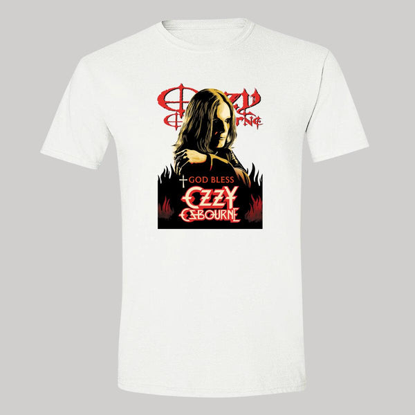 Playera Hombre Rock Ozzy Osbourne God bless 916B