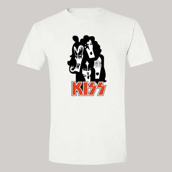 Playera Hombre Rock Kiss Ilustración 928B