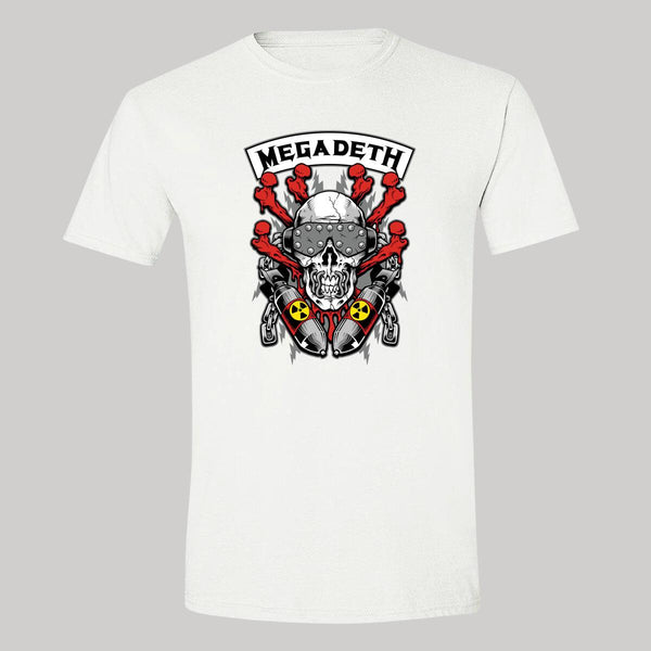 Playera Hombre Rock Megadeth Ilustración 937B