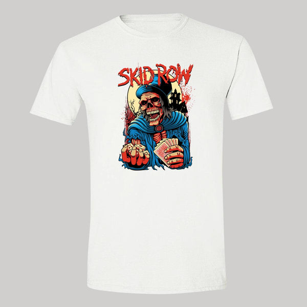 Playera Hombre Rock Skid Row Esqueleto 1015B