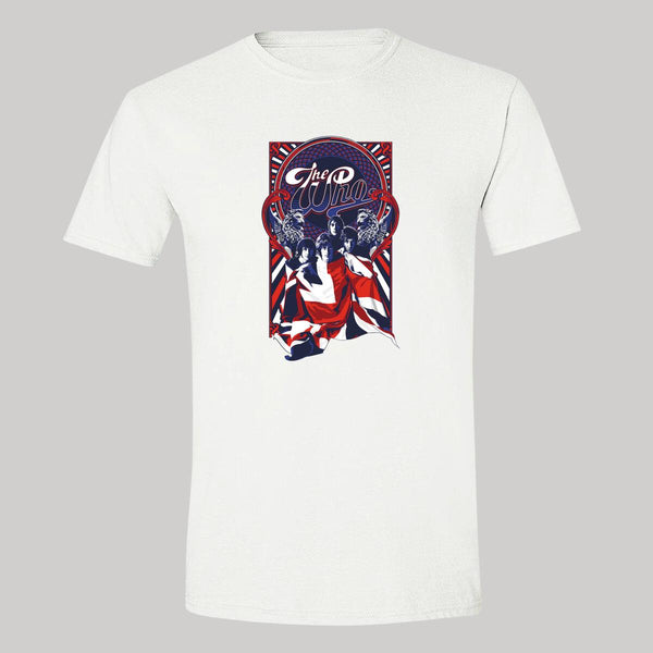 Playera Hombre Rock The Who Ilustración 1018B