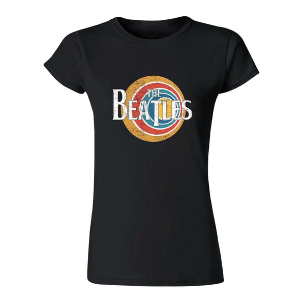 Playera Mujer Rock The Beatles Logo 000606N