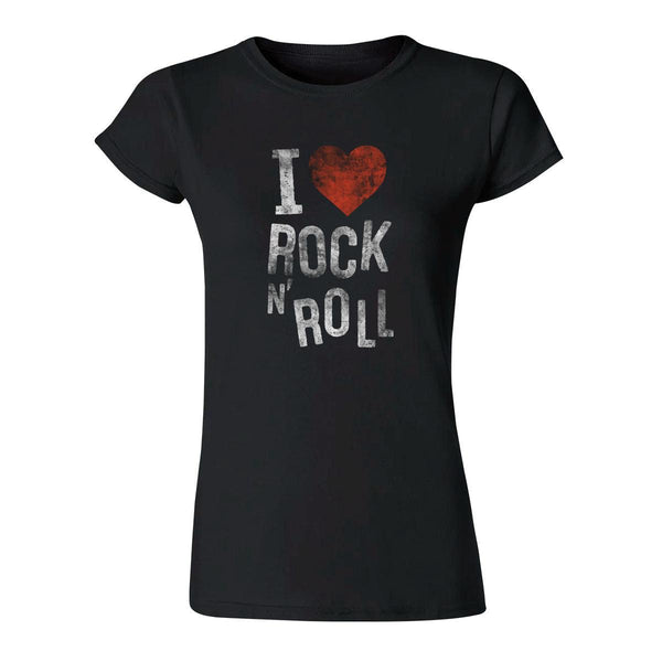 Playera Mujer Rock I Love Rock and roll 000613N