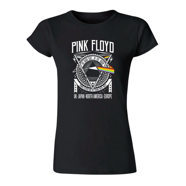 Playera Mujer Rock Pink Floyd Dark Side Moon 000616N