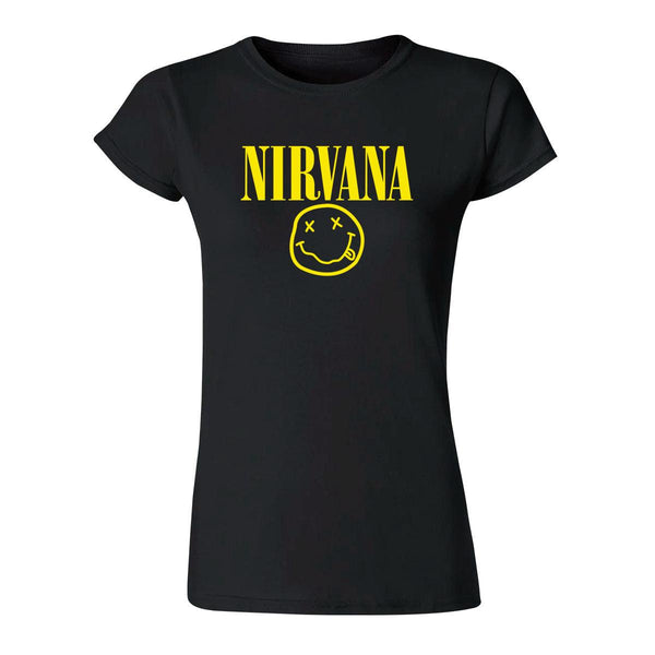 Playera Mujer Rock Nirvana Logo 730N