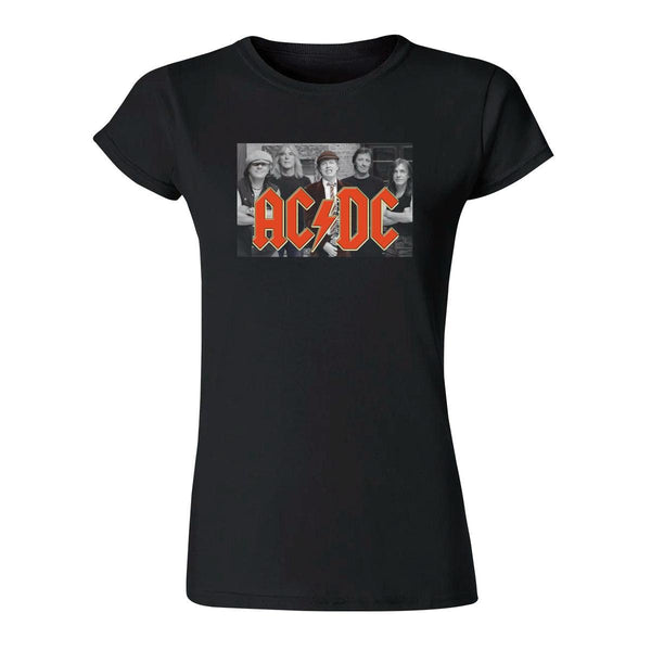 Playera Mujer Rock AC/DC Grupo 837N