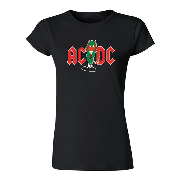 Playera Mujer Rock AC/DC Angus young 839N