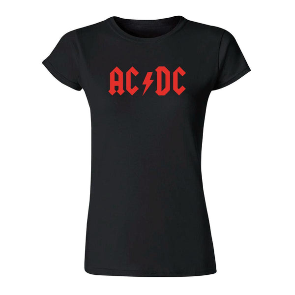 Playera Mujer Rock AC/DC Logo 841N