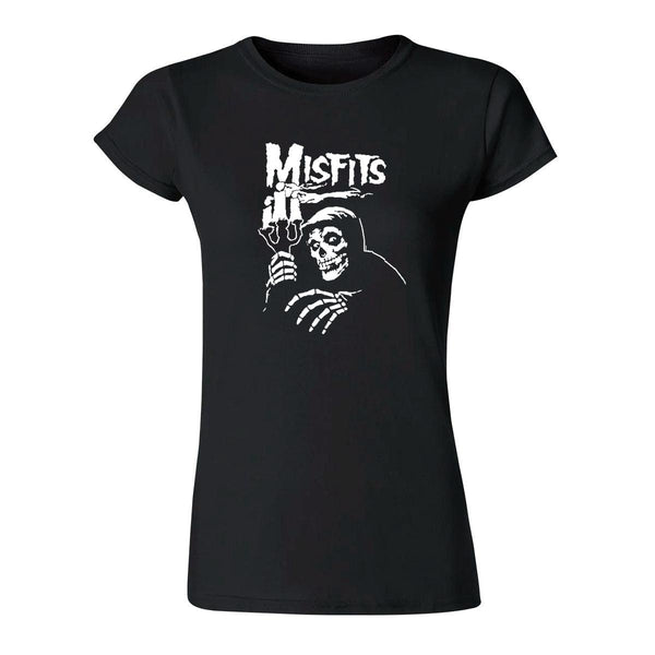 Playera Mujer Rock Misfits Esqueleto 850N