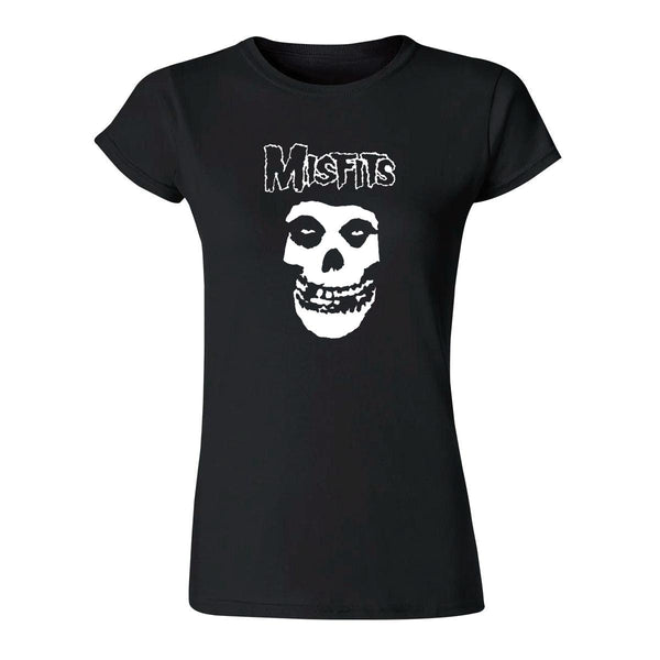 Playera Mujer Rock Misfits Calavera 851N