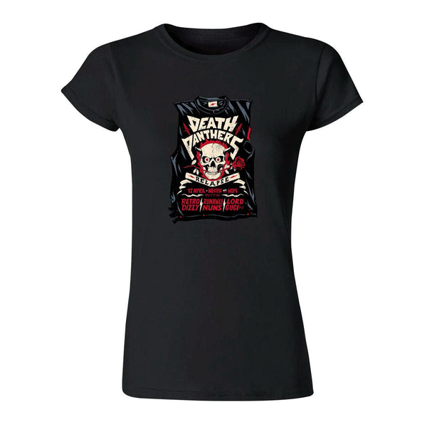 Playera Mujer Rock Death panthers Relapse 852N