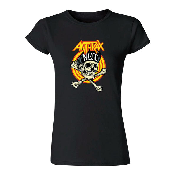 Playera Mujer Rock Anthrax NOT 859N