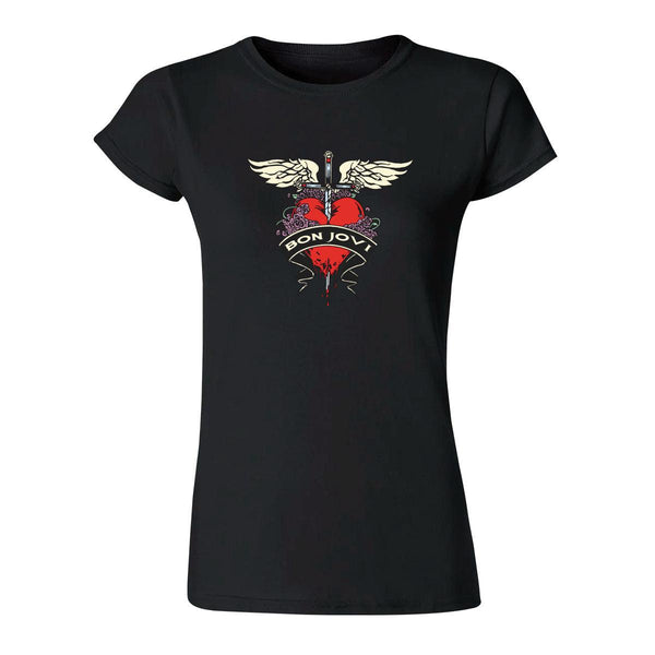 Playera Mujer Rock Bon Jovi Logo 873N