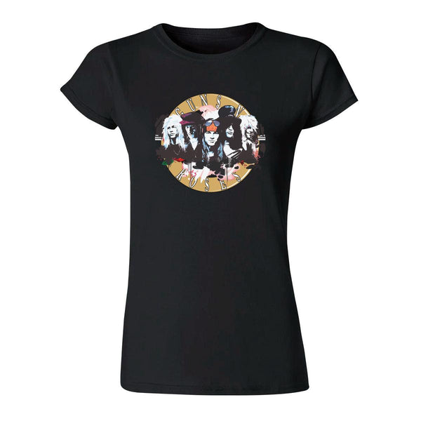 Playera Mujer Rock Guns N' Roses Logo Grupo 889N