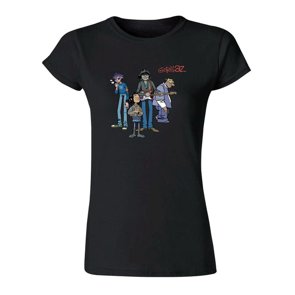 Playera Mujer Rock Gorillaz Póster 893N