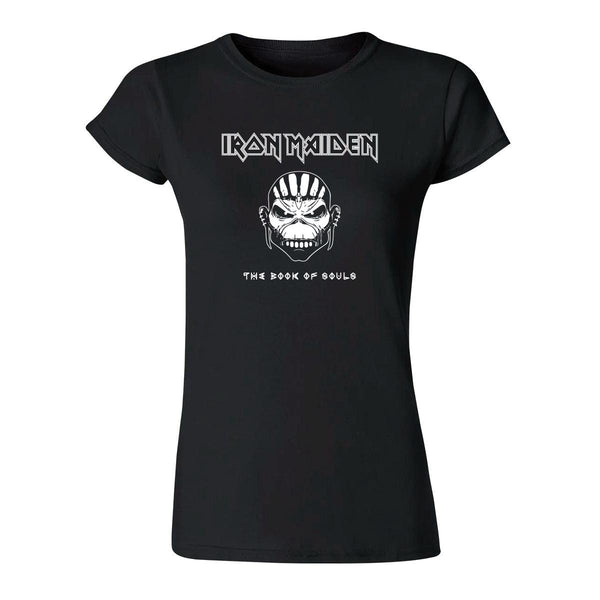 Playera Mujer Rock Iron Maiden The book of souls 896N