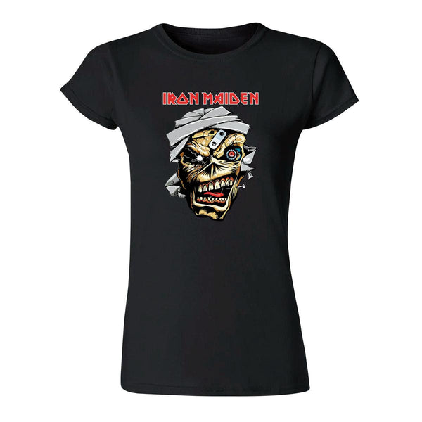 Playera Mujer Rock Iron Maiden Póster 898N