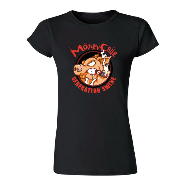 Playera Mujer Rock Motley Crue Generation swine 915N