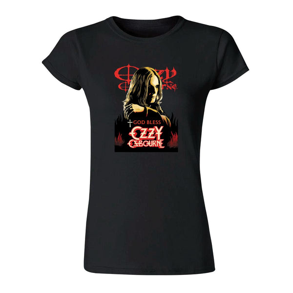 Playera Mujer Rock Ozzy Osbourne God bless 916N