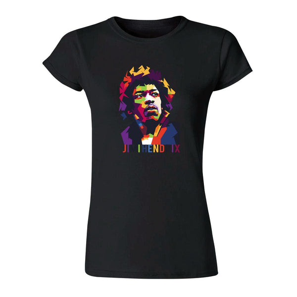 Playera Mujer Rock Jimi Hendrix Póster 926N