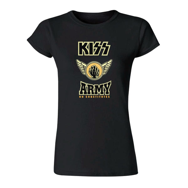 Playera Mujer Rock Kiss Army 930N