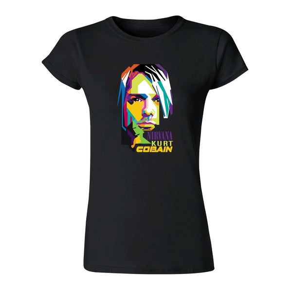 Playera Mujer Rock Nirvana Kurt Cobain 932N