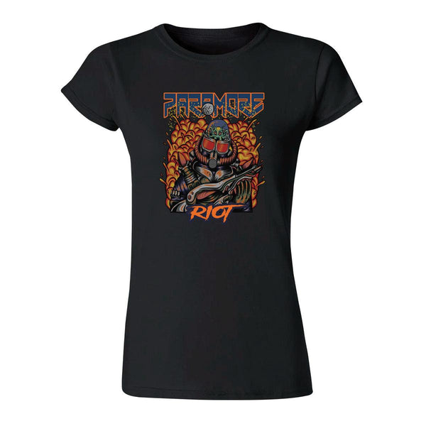 Playera Mujer Rock Paramore Ilustración 939N