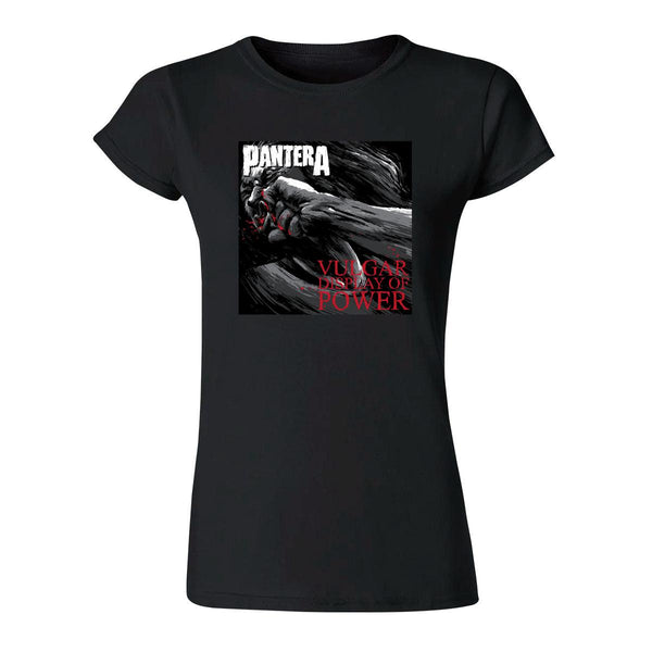 Playera Mujer Rock Pantera Vulgar display of power 965N