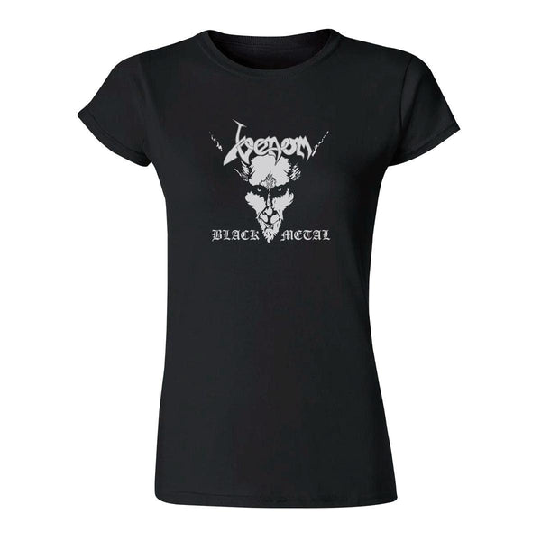 Playera Mujer Rock Venom Black Metal 1009N